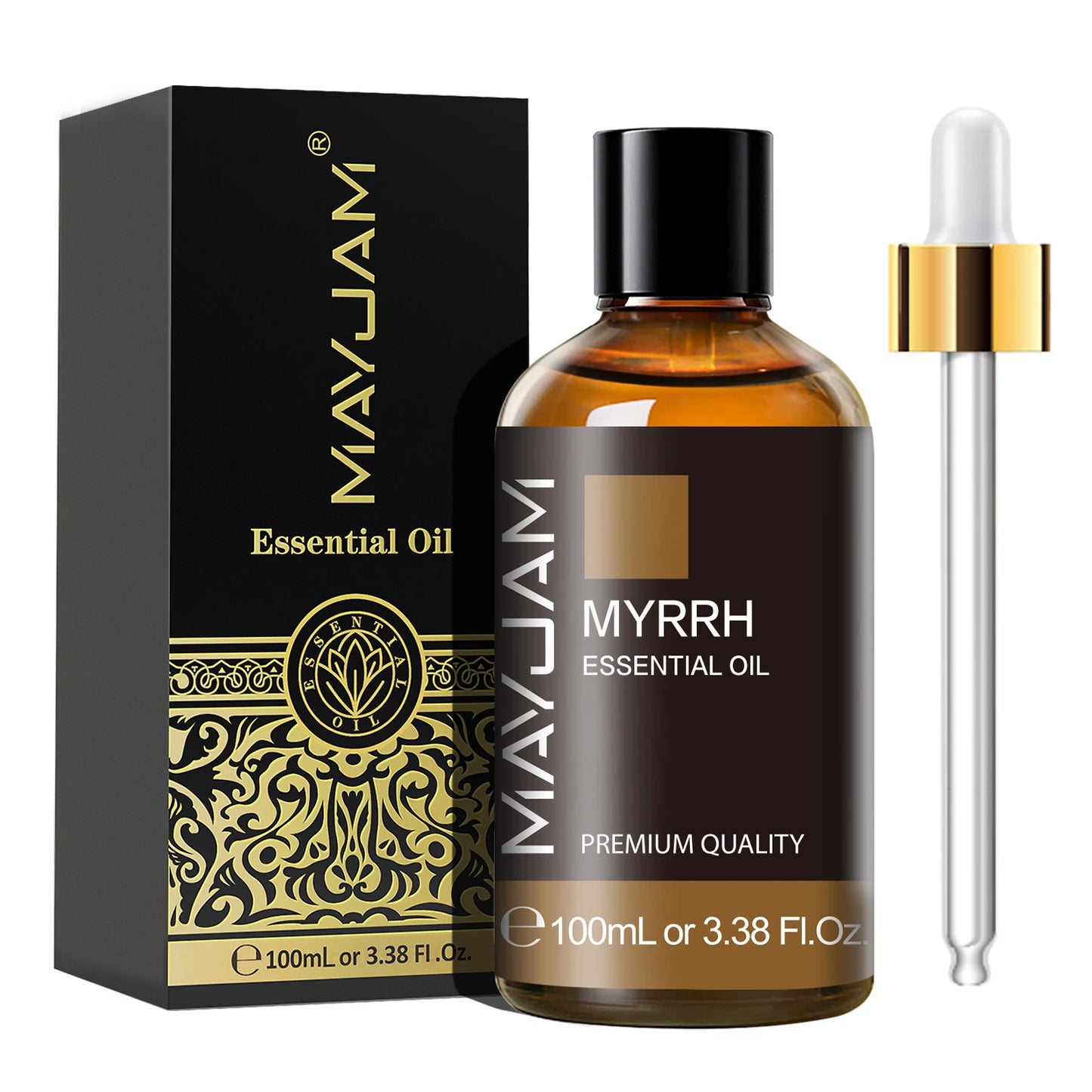 MAYJAM 100ML Essential Oil with Dropper Sandalwood Oil For Humidifier