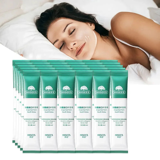 HIISEES Collagen Sleeping Facial Masks skincare Anti Wrinkle Anti-aging 30pcs