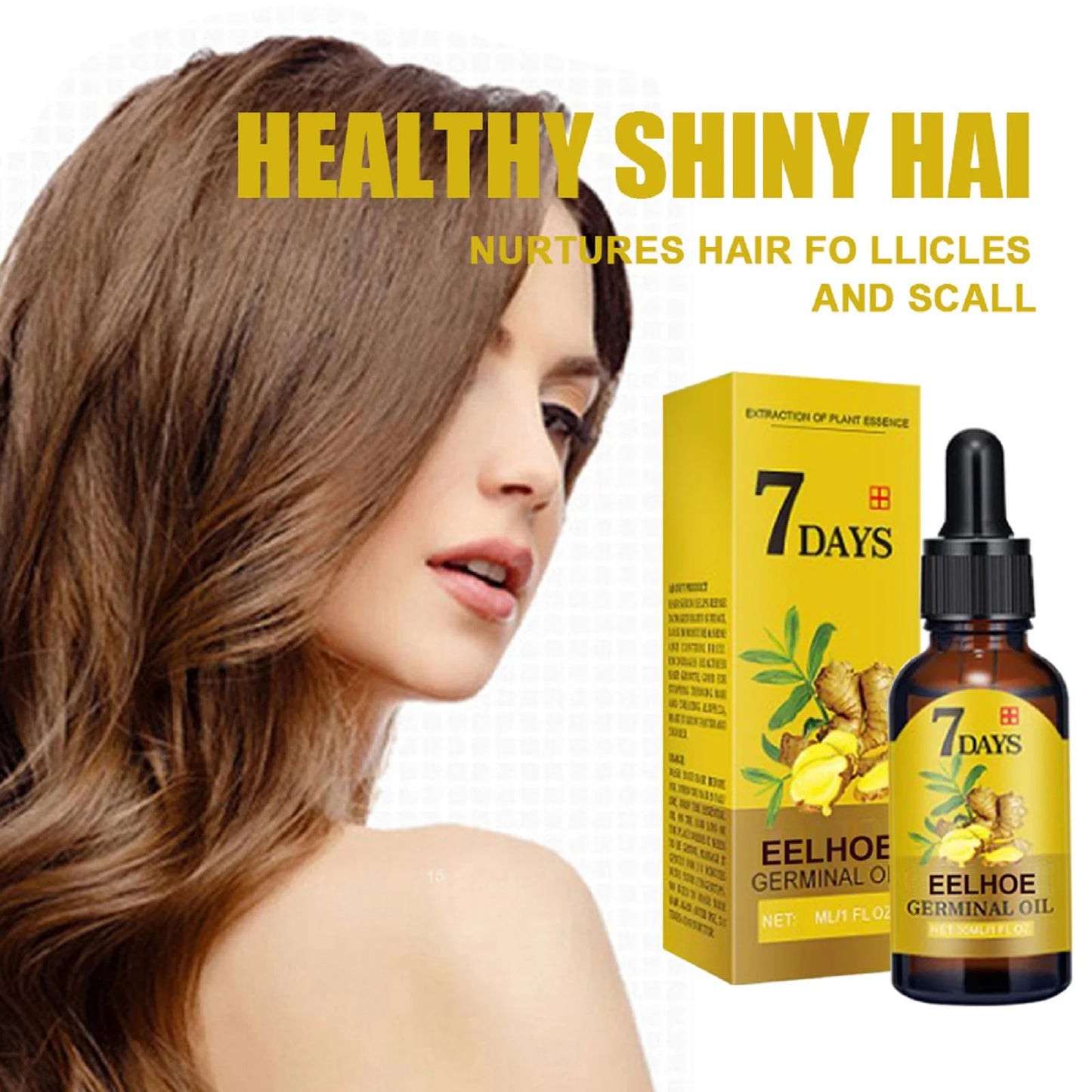 Ginger Hair Care Liquid Prevent Hair Loss Nourish