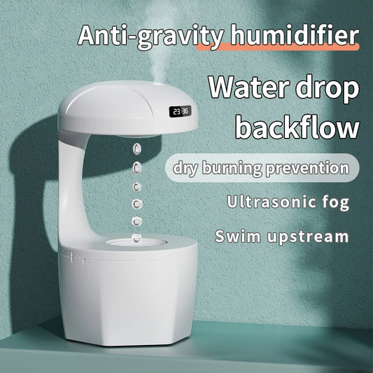 Anti Gravity ultrasonic bubble Humidifier