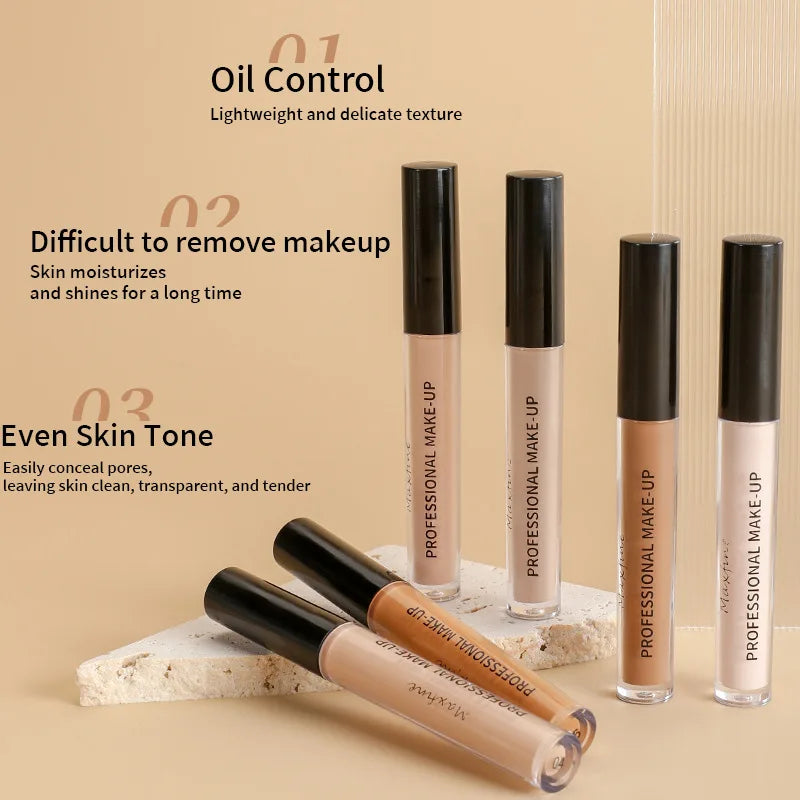 Liquid Concealer Matte High Coverage Waterproof Oil Control Moisturizing