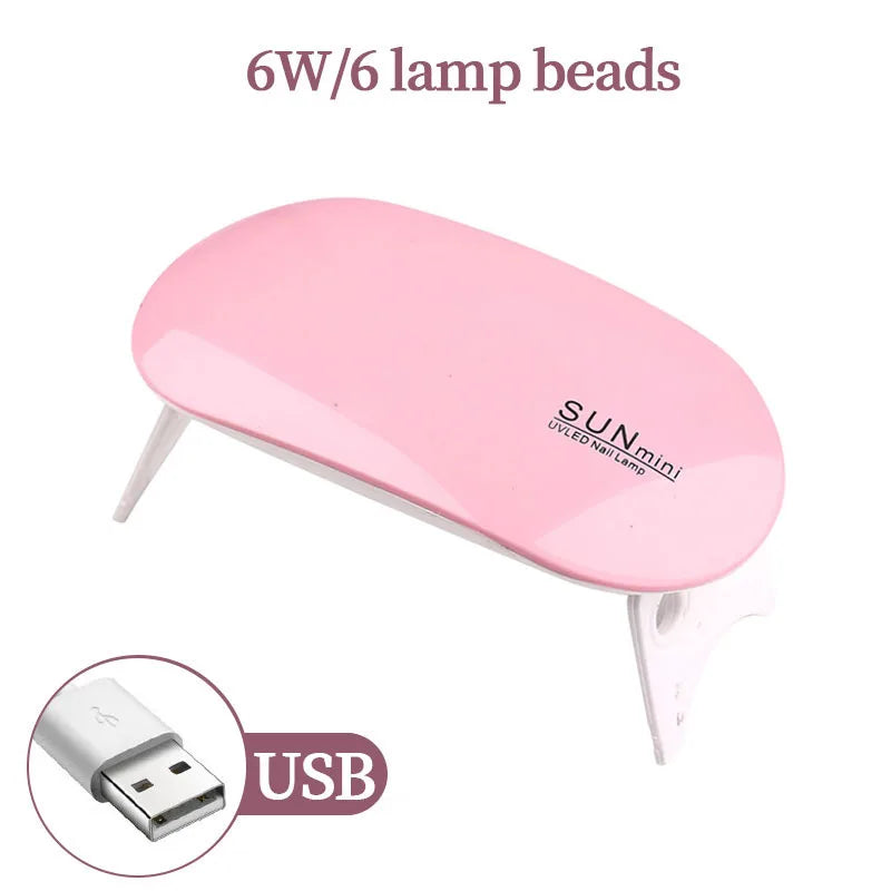 UV Lights Drying Lamp For Curing Gel LED Nail Phototherapy