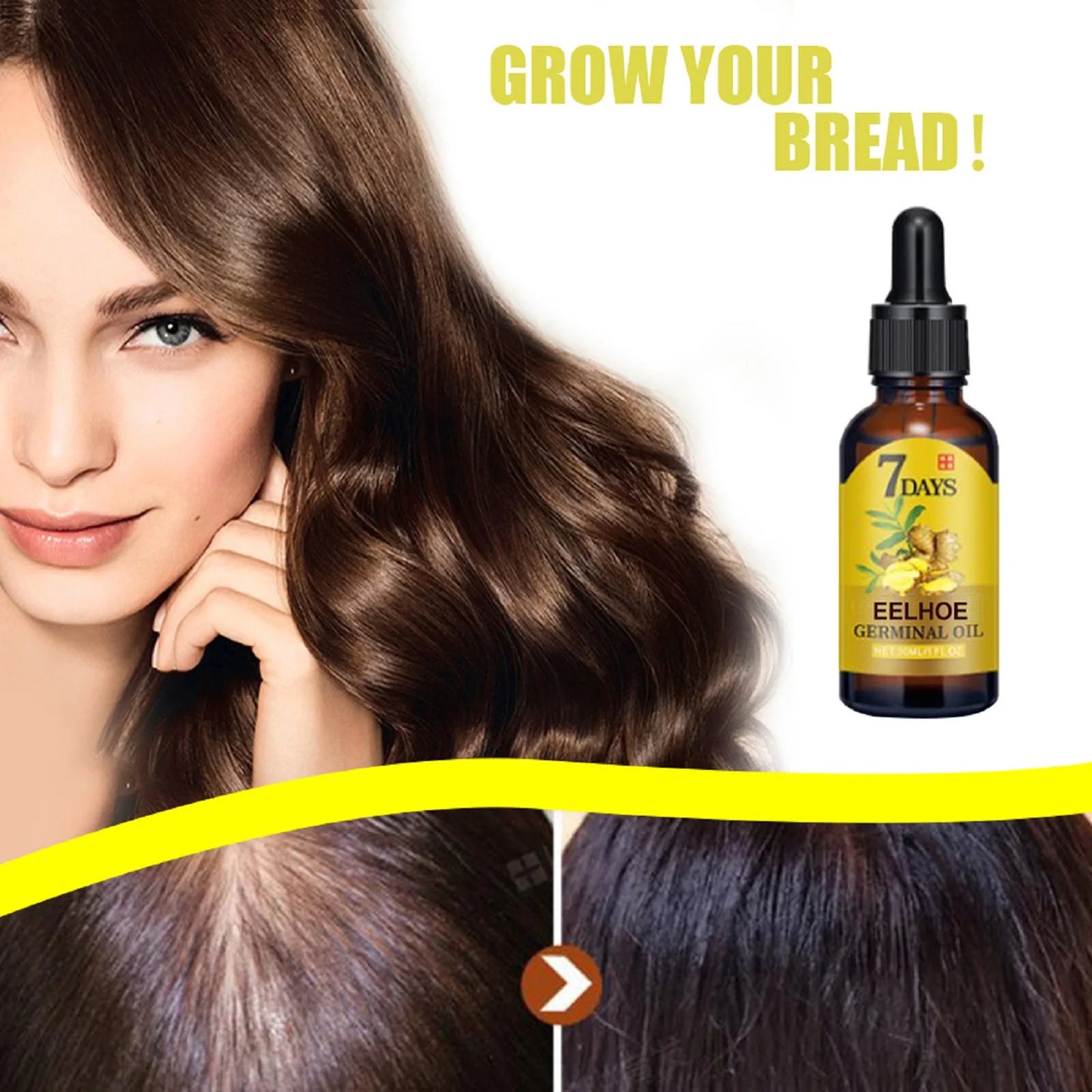 Ginger Hair Care Liquid Prevent Hair Loss Nourish