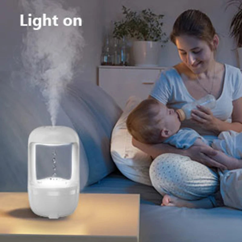 Anti-gravity water Drop humidifier Ultrasonic