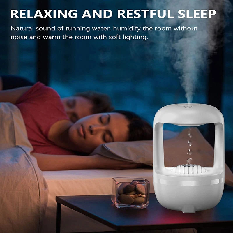 Anti-gravity water Drop humidifier Ultrasonic