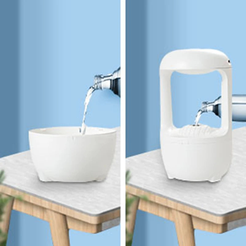 Anti-gravity water Drop humidifier Ultrasonic