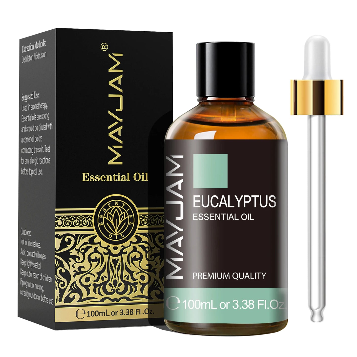 MAYJAM 100ML Essential Oil with Dropper Sandalwood Oil For Humidifier