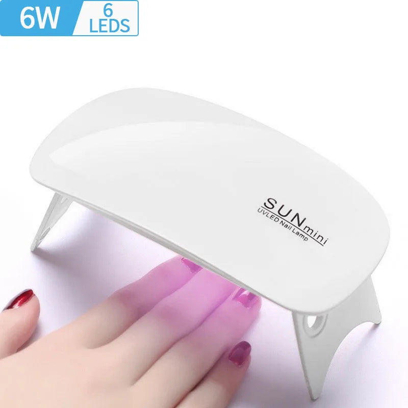 UV Lights Drying Lamp For Curing Gel LED Nail Phototherapy