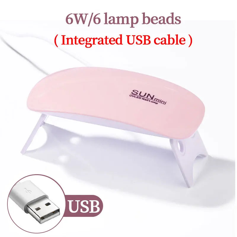 UV Lights Drying Lamp For Curing Gel LED Nail Phototherapy