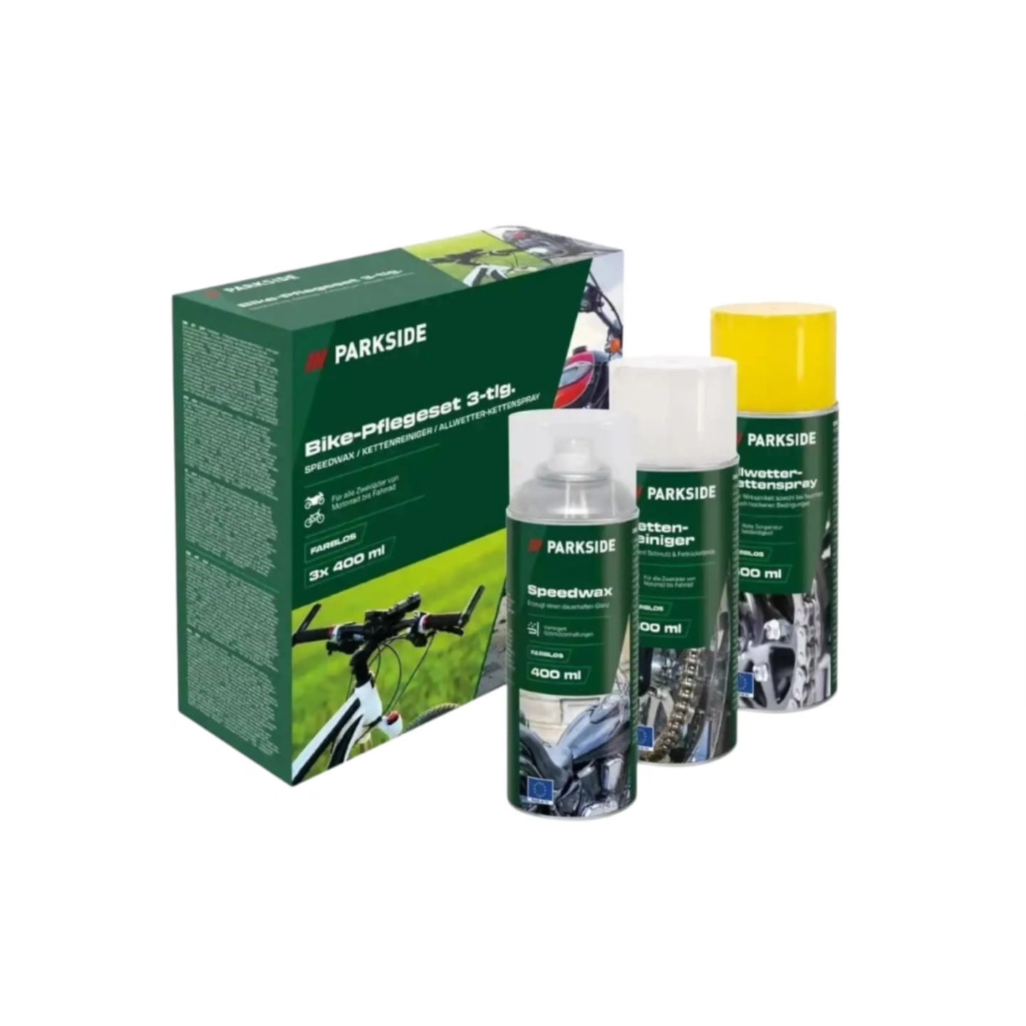 Parkside Bicycle and Motorcycle Care Sprays