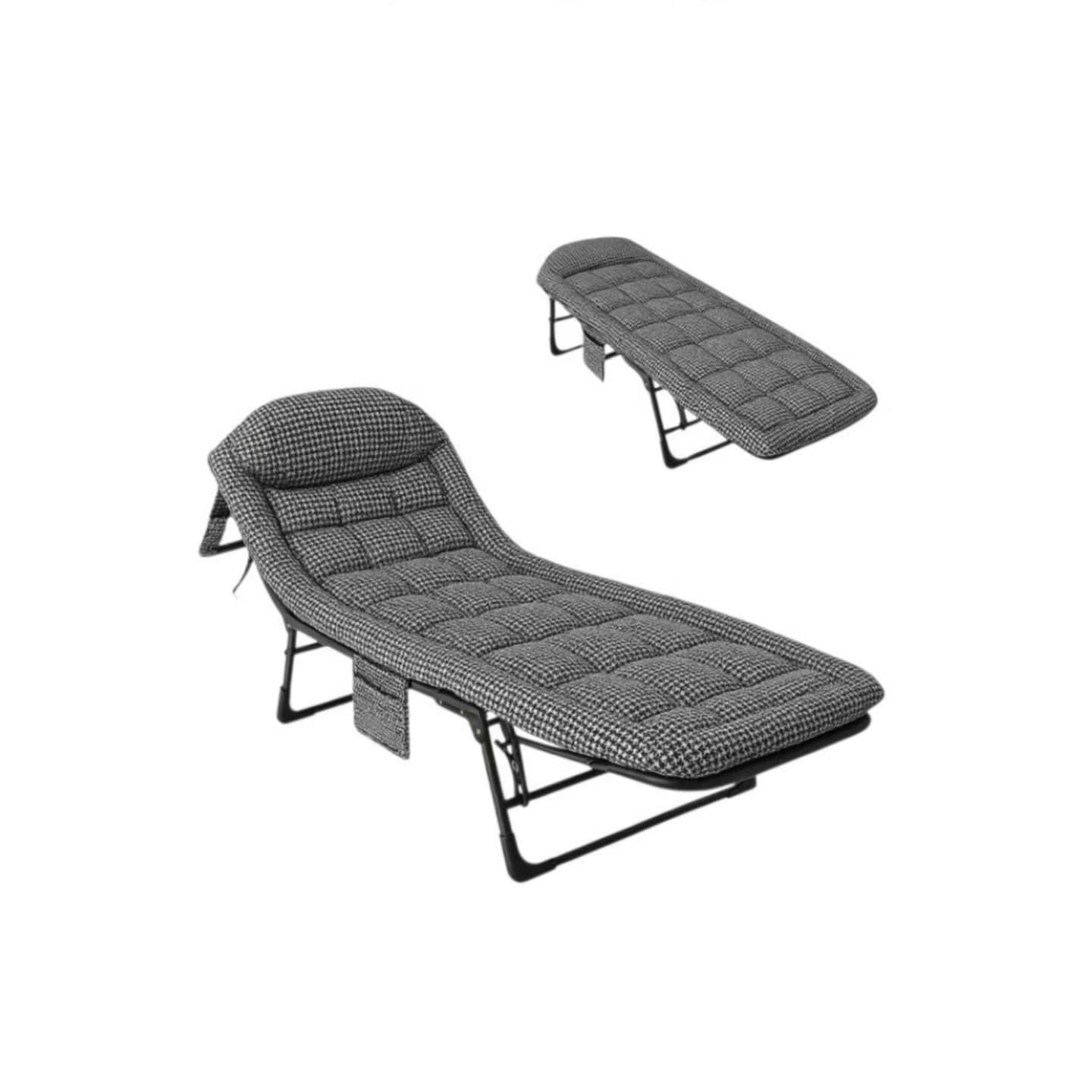 Portable folding bed