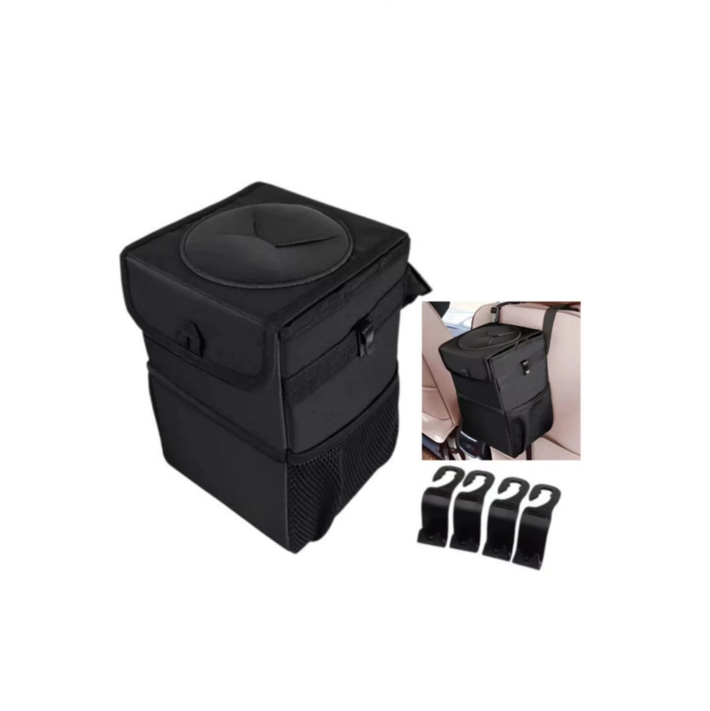car trash can