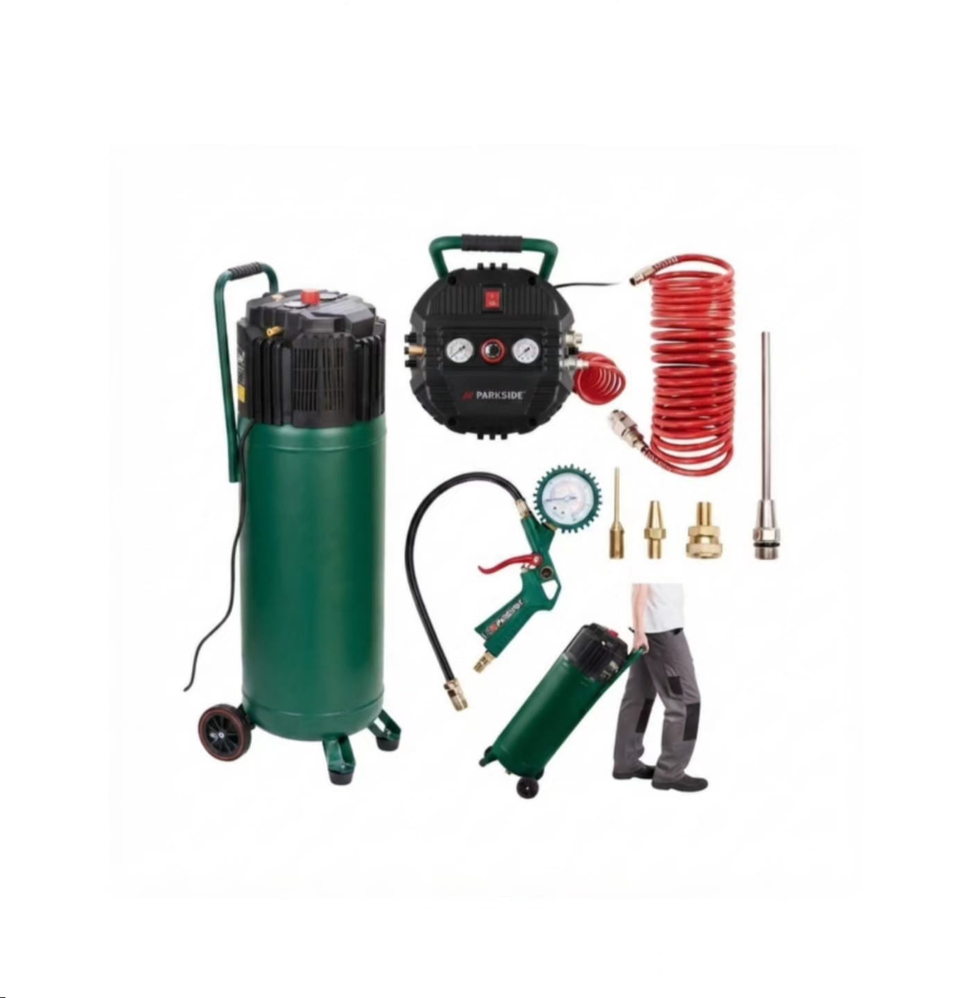 Parkside Vertical Air Compressor