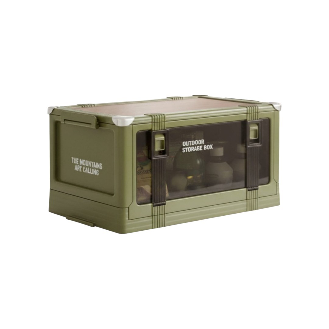 Foldable storage box