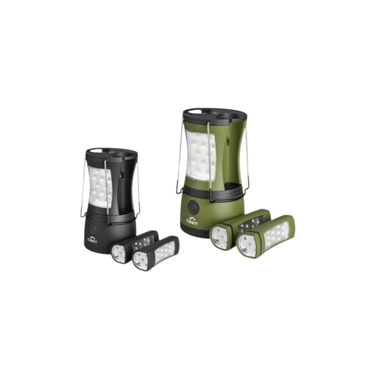 Crivit 2-in-1 Camping Lamp