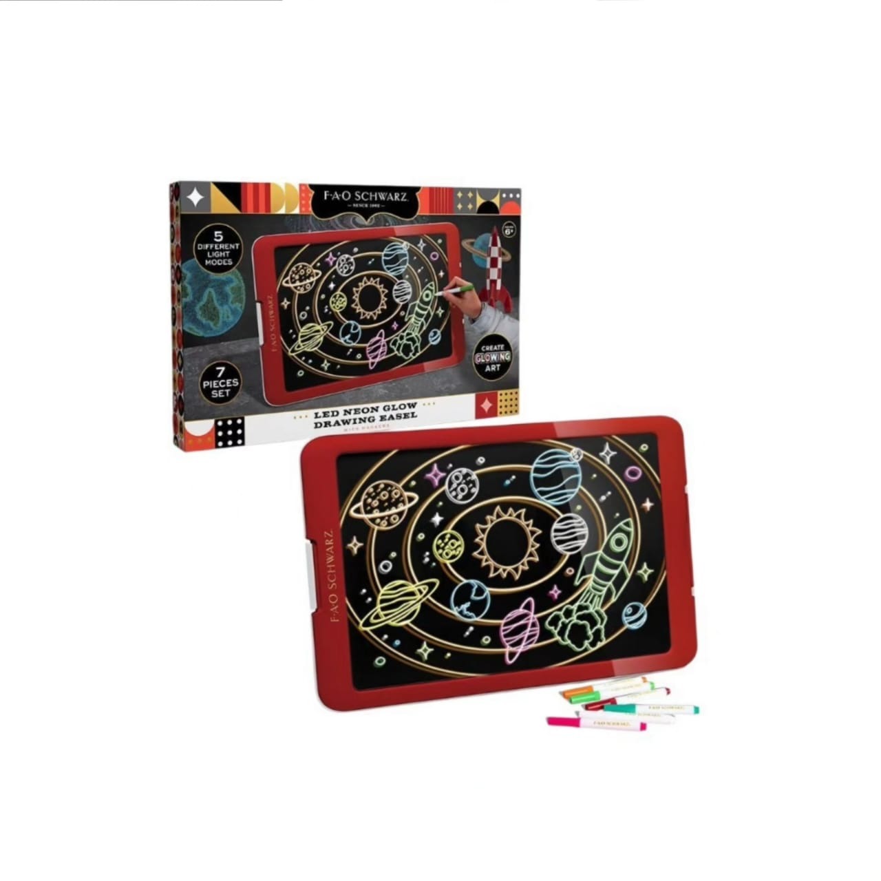 Light-up drawing board