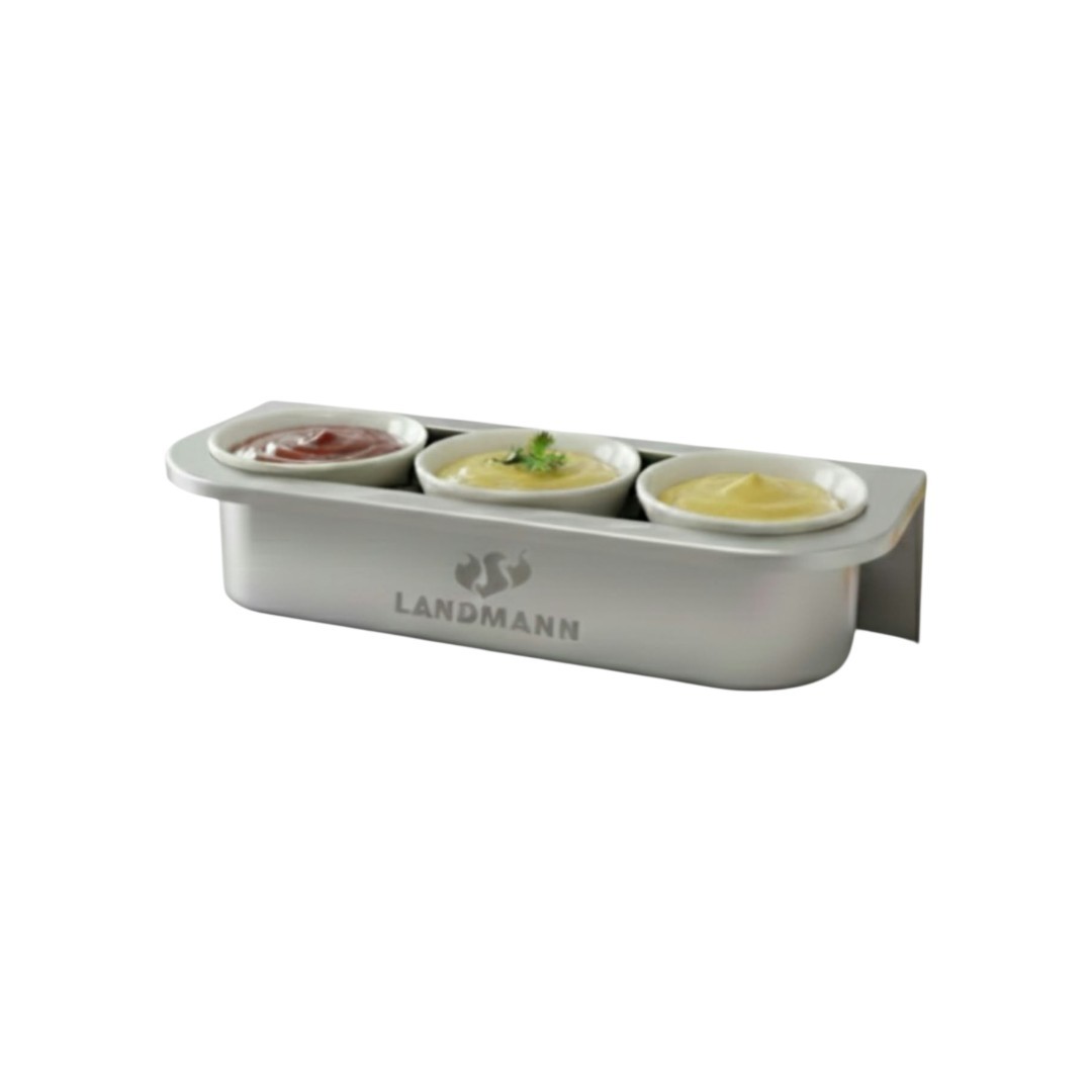 Magnetic sauce holder