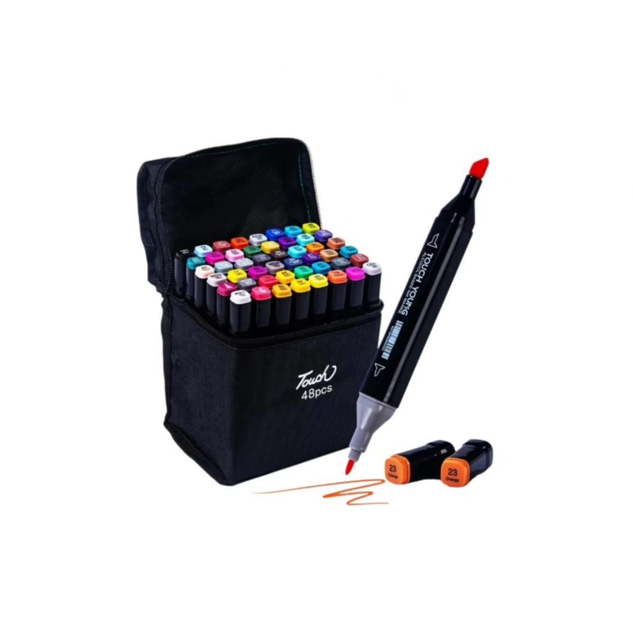 Touch coloring marker set