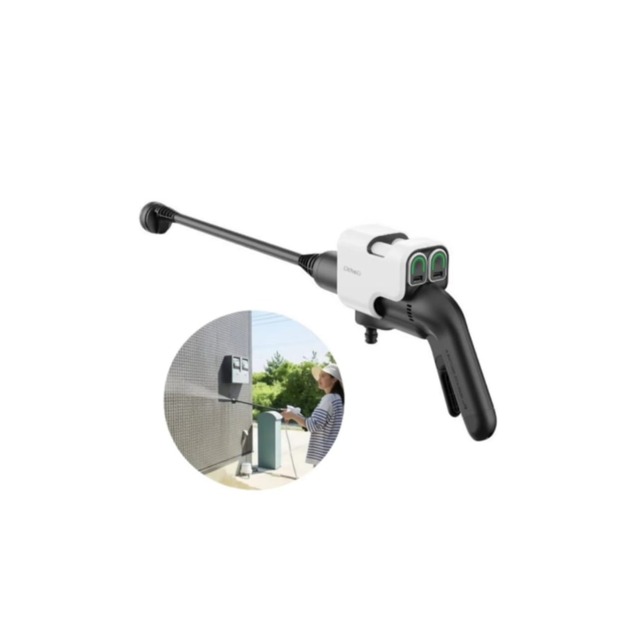 Cordless high-pressure washer