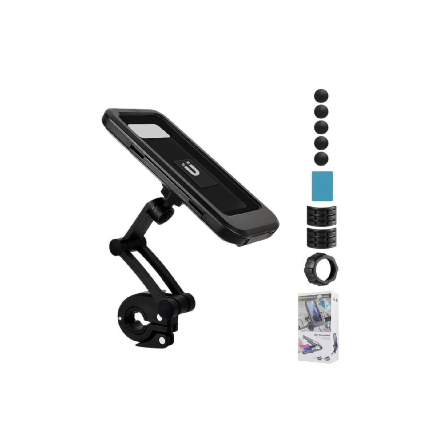 Waterproof magnetic phone holder